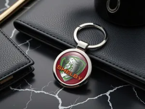 Personalisierter Schlüsselhalter Max Custom Logo